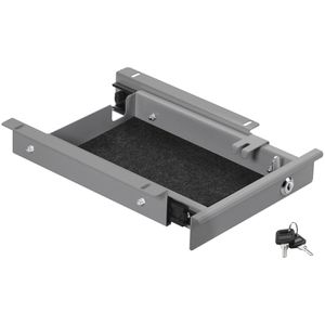 Produktbild für Unterbau-Schublade SO-TECH CAVO, grau, aus Metall
