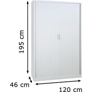 Produktbild für Rollladenschrank G-Office SDC.1912, aus Metall
