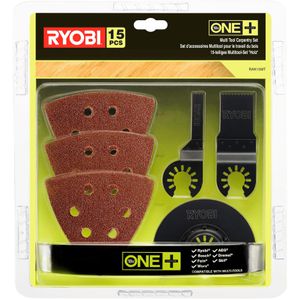 Produktbild für Multifunktionswerkzeug-Zubehör Ryobi Holz-Set, RAK15MT