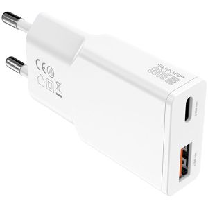 Produktbild für USB-Ladegerät 4smarts PDPlug Slim Duos GaN 1C+1A, 30 Watt