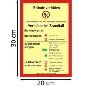 Produktbild für Hinweisschild Abtec ISO 7010, Kunststoff