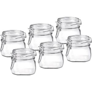 Einmachglas Bormioli-Rocco Fido, mit Bügelverschluss