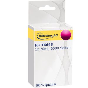 Produktbild für Tinte Böttcher-AG für Epson C13T6643