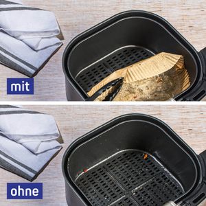 Produktbild für Backpapier Toppits für Heißluftfritteusen, Ø 20cm