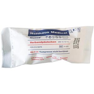 Verbandpäckchen Holthaus Alumed DIN 13151 K