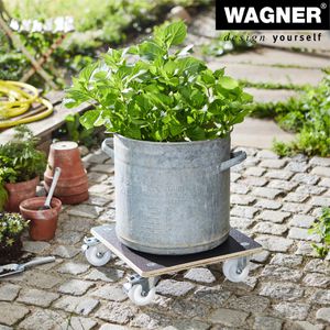 Produktbild für Pflanzenroller Wagner-System GH 1338, bis 300 kg, 38 x 38 cm