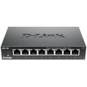 Produktbild für Switch D-Link DES-108/E, unmanaged