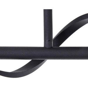 Produktbild für Deckenleuchte Brilliant Eunice, schwarz LED