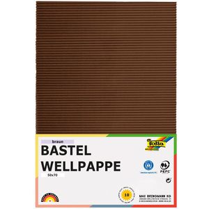 Produktbild für Bastelwellpappe Folia 741085, E-Welle