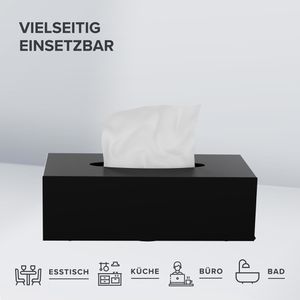Produktbild für Taschentuchbox ovimar Gronnoya 81003881, aus Edelstahl