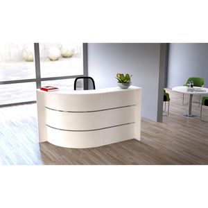 Produktbild für Empfangstheke Kerkmann Bari 3549, weiß