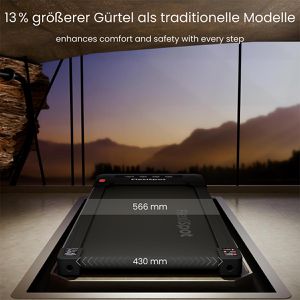Produktbild für Walking-Pad FlexiSpot MotionX, bis 7 % manuelle Steigung