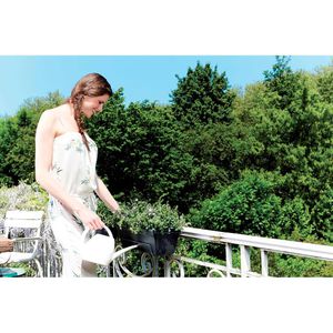 Produktbild für Blumenkasten elho Green Basics Allin1 70, schwarz