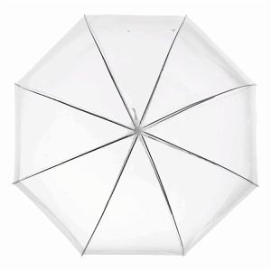 Produktbild für Regenschirm Böttcher-AG Glockenschirm Honeymoon, transparent