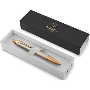 Produktbild für Kugelschreiber Parker IM Premium Warm Silver G.C.