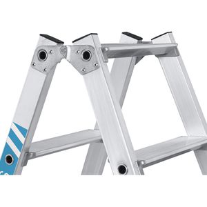 Produktbild für Stehleiter Zarges Nova B, 42466, beidseitig begehbar