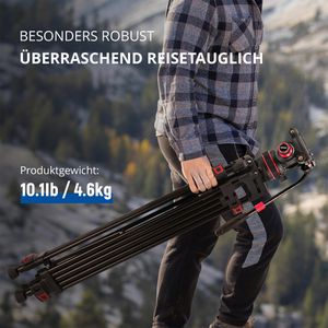 Produktbild für Stativ Neewer TP75, Höhe bis 189 cm