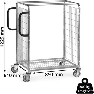 Produktbild für Kommissionierwagen Fetra 28101, verzinkt