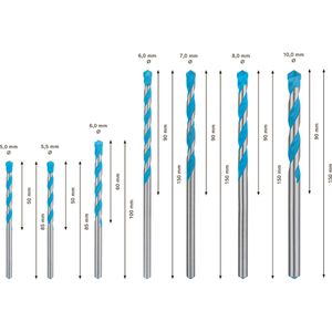 Produktbild für Bohrer Bosch Expert MultiConstruction CYL-9