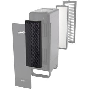 Produktbild für Luftreiniger-Ersatzfilter Braun BRFV1E Kohlefilter