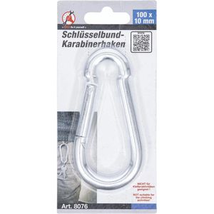 Produktbild für Karabinerhaken BGS-technic 8076, Stahl