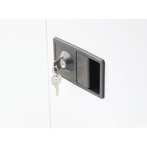 Produktbild für Werkzeugschrank Bisley HC402S1G, aus Metall, lichtgrau
