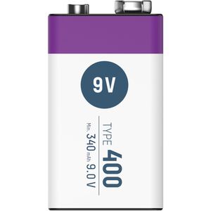 Produktbild für Akku Ansmann 1314-0005, 9 V, 340 mAh