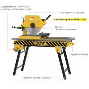 Produktbild für Steintrennmaschine Güde GSTM 350