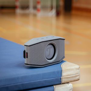 Produktbild für Bluetooth-Lautsprecher Teufel Rockster Go 2, grau / schwarz