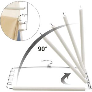Produktbild für Hosenbügel Songmics CRI041GY, aus Metall