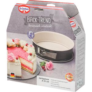 Produktbild für Backform Dr.Oetker-Küchenhelfer mit Flachboden, aus Stahl