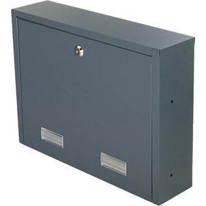 Produktbild für Briefkasten SafePost ScanPro 920 RAL 7016 anthrazit, aus Stahl
