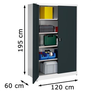 Produktbild für Werkzeugschrank Mauser MKSTS12/6/19, Metall, grau / anthrazit