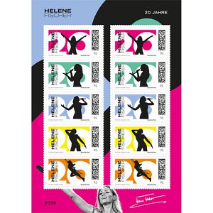 Produktbild für Briefmarken DeutschePost Set, 10 Stück à 95cent