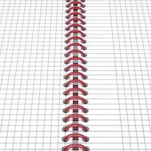 Produktbild für Collegeblock Oxford 400047652, Black n Red, A5