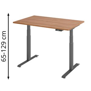 Produktbild für Schreibtisch Böttcher-AG Base Lite, nussbaum / graphit
