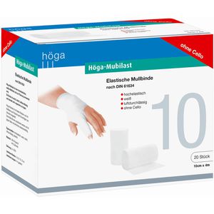 Mullbinden Höga Mubilast, 10 cm x 4 m