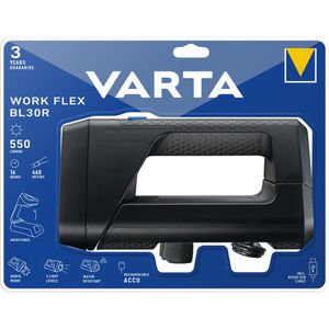 Produktbild für Handscheinwerfer Varta 18684 Workflex BL30R, mit Akku