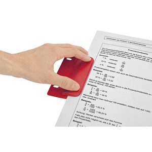Produktbild für Taschenlocher Wedo 67802, rot