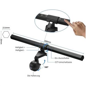 Produktbild für Monitorlampe Equip Screen, mit USB und LED