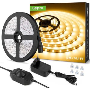LED-Streifen Lepro dimmbar, warmweiß
