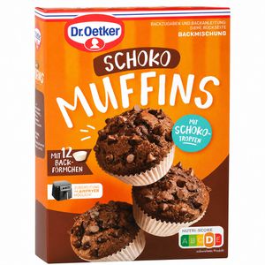 Produktbild für Kuchenbackmischung Dr.Oetker Schoko Muffins