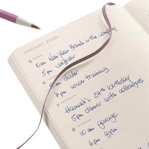 Produktbild für Buchkalender Leuchtturm1917 Akademischer Wochenplaner, 2025/26