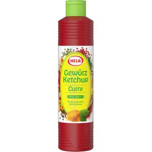 Hela Ketchup Gewürzketchup, Curry, 800ml