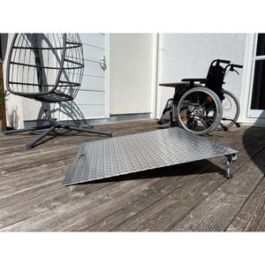 Produktbild für Auffahrrampe Altec-GmbH SBK, aus Aluminium, Keilbrücke