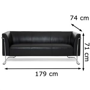 Produktbild für Sofa hJh-OFFICE CURACAO, 713350