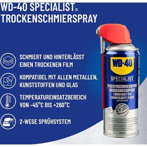 Produktbild für Multifunktionsöl WD-40 49394,Specialist Trockenschmierspray