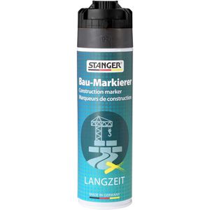 Produktbild für Markierungsspray Stanger Bau-Markierer, schwarz
