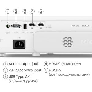 Produktbild für Beamer BenQ TK710STi, 9H.JSK77.17E, Laser, 4K UHD