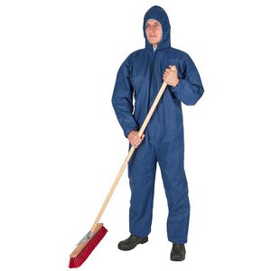 Produktbild für Schutzanzug Kerbl Einwegoverall, blau